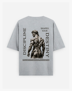 Discipline Shapes Your Destiny Oversized Tee