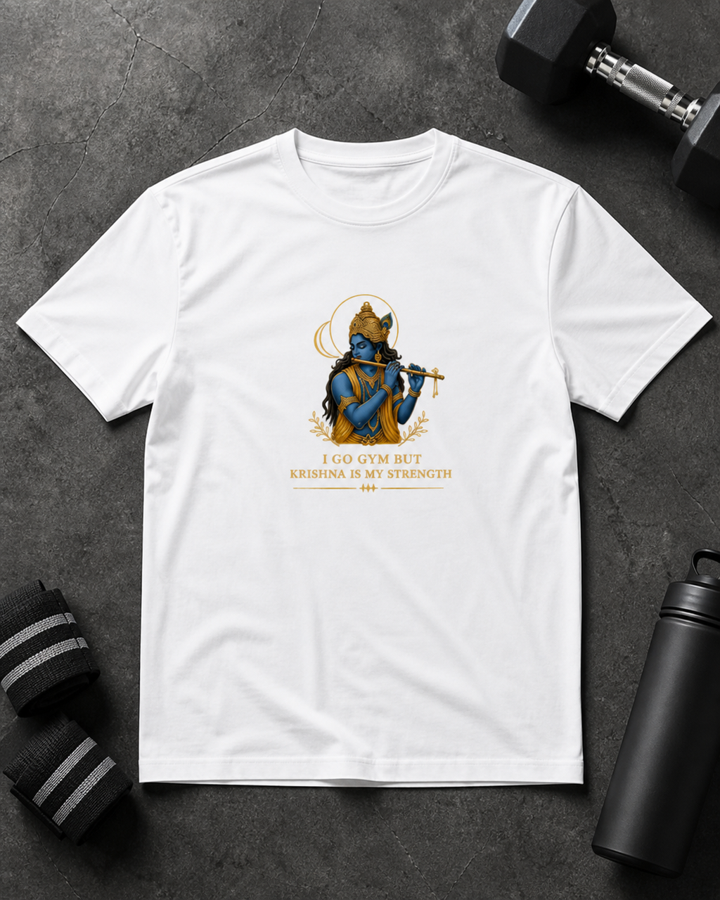 Krishna Is My Strength Tee