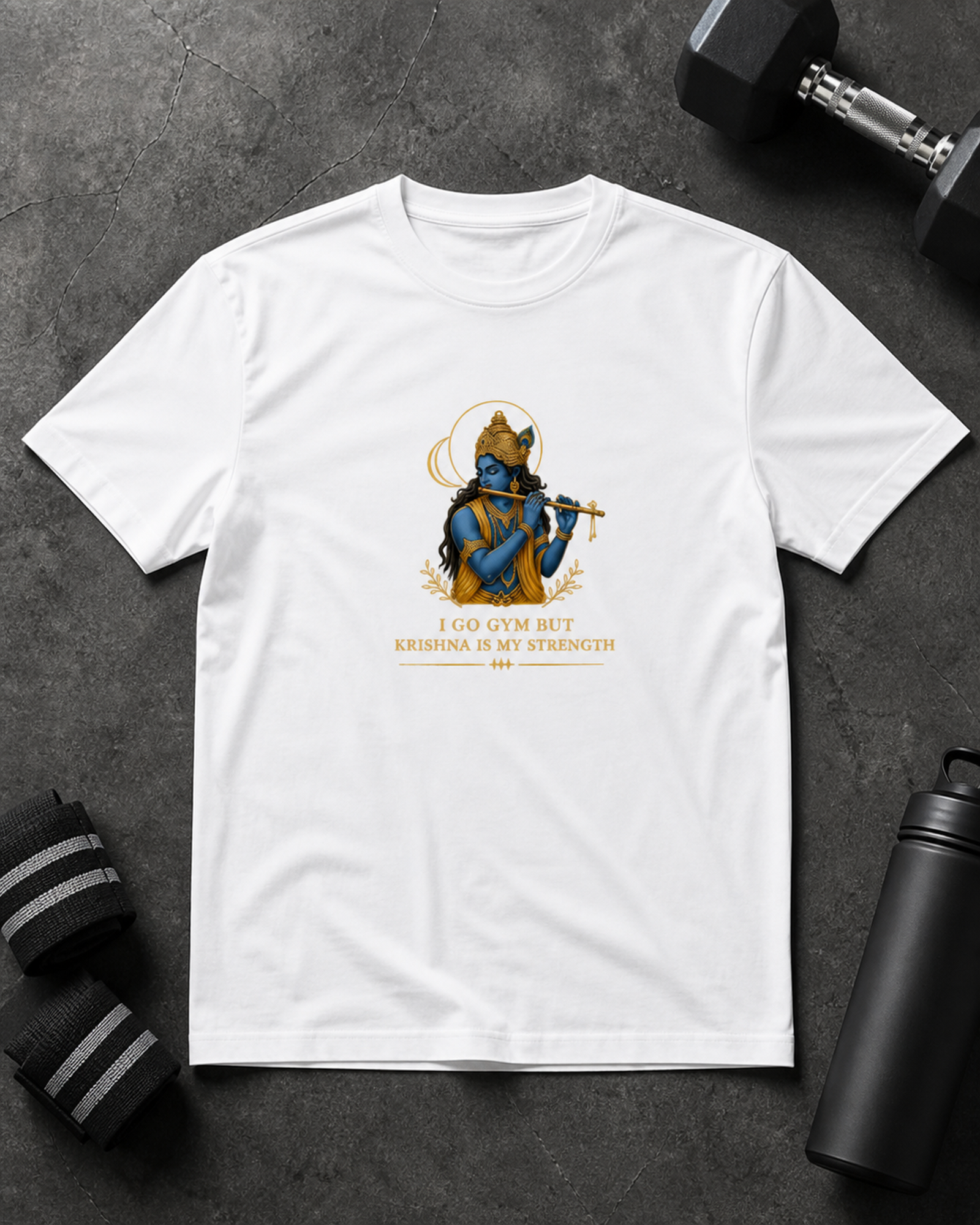 Krishna Is My Strength Tee