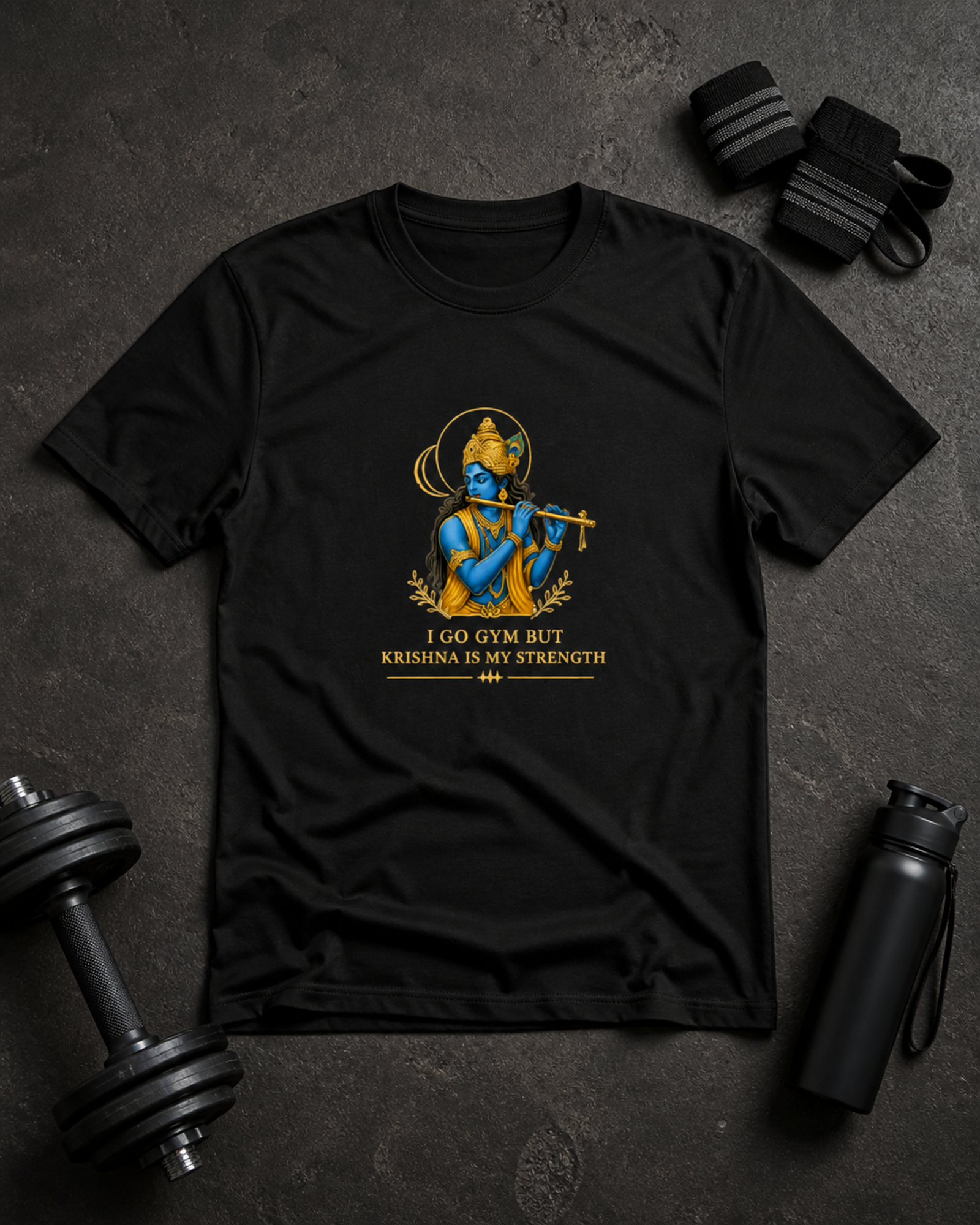 Krishna Is My Strength Tee