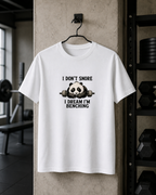I Don’t Snore, I Dream I’m Benching Tee
