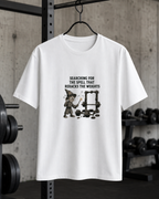 Searching for the Spell That Reracks the Weights Tee