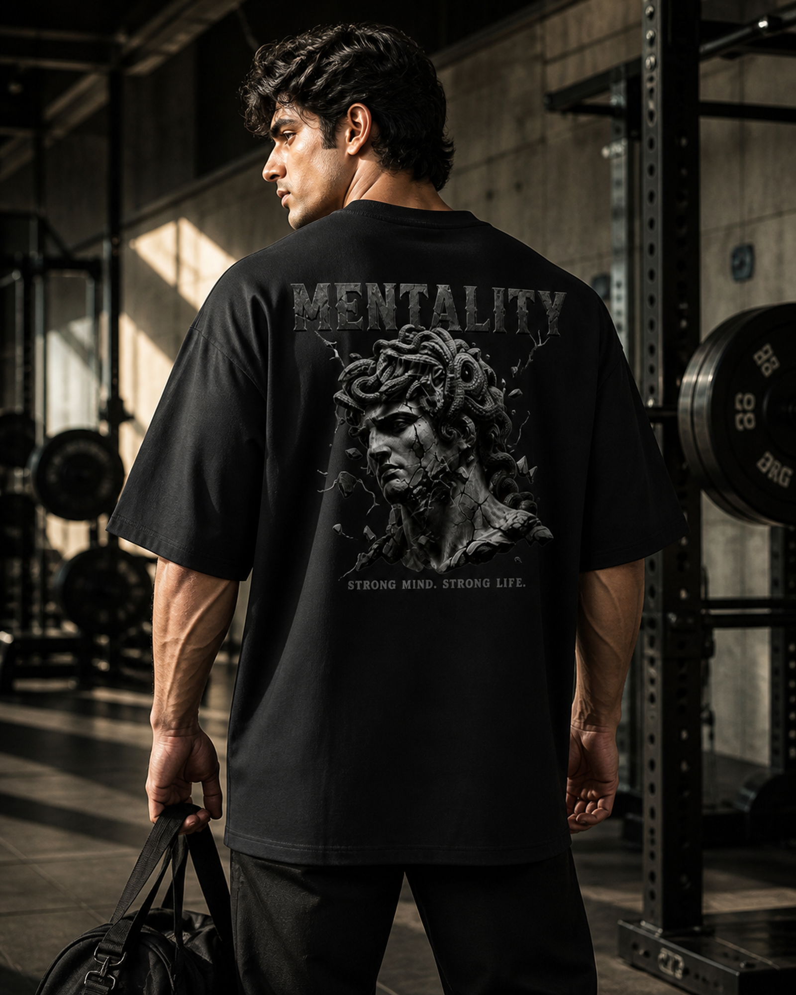 Mentality — Strong Mind, Strong Life Oversized Tee