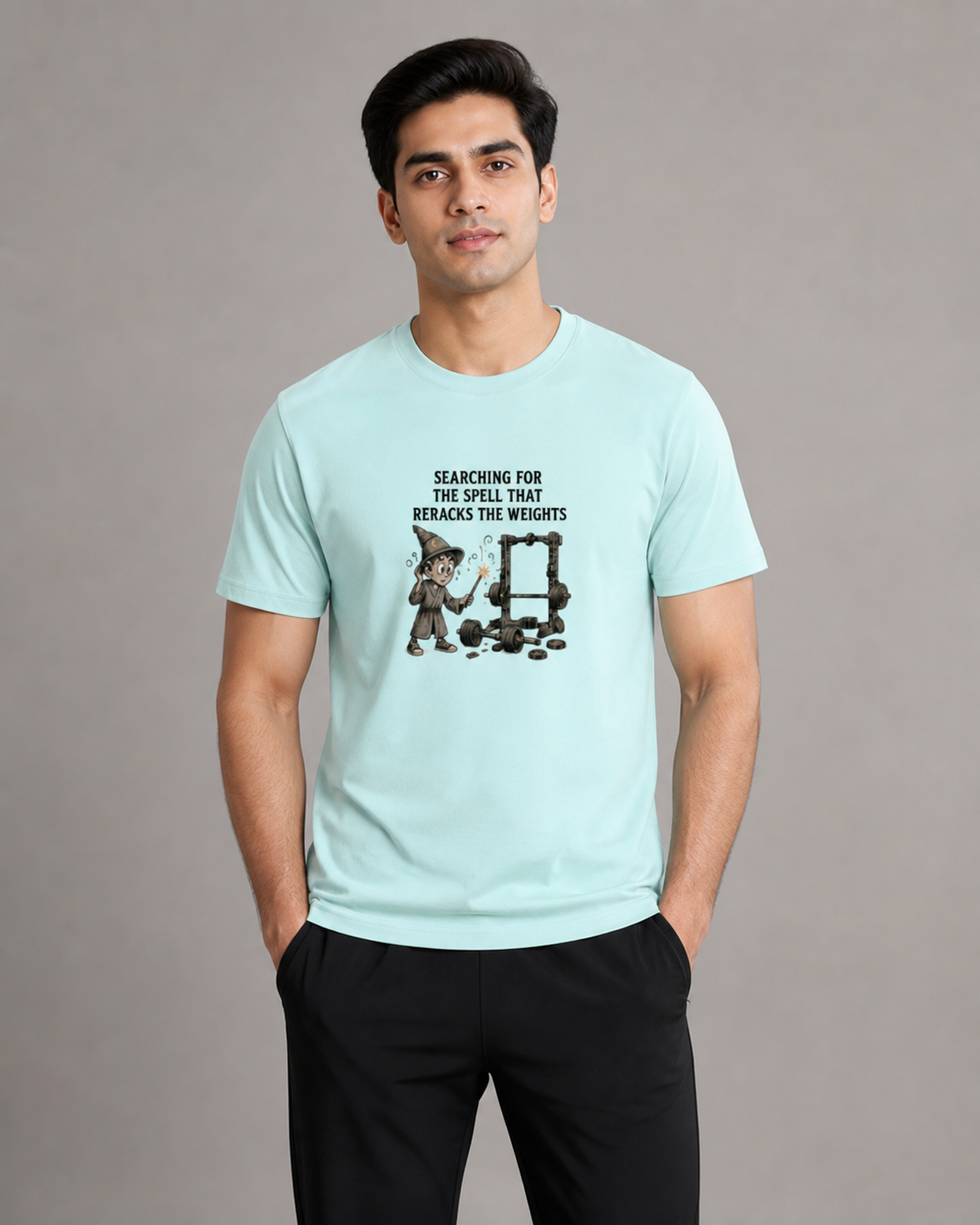 Searching for the Spell That Reracks the Weights Tee