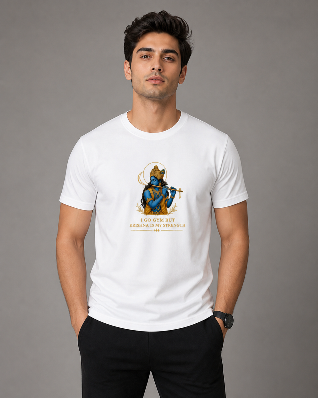 Krishna Is My Strength Tee