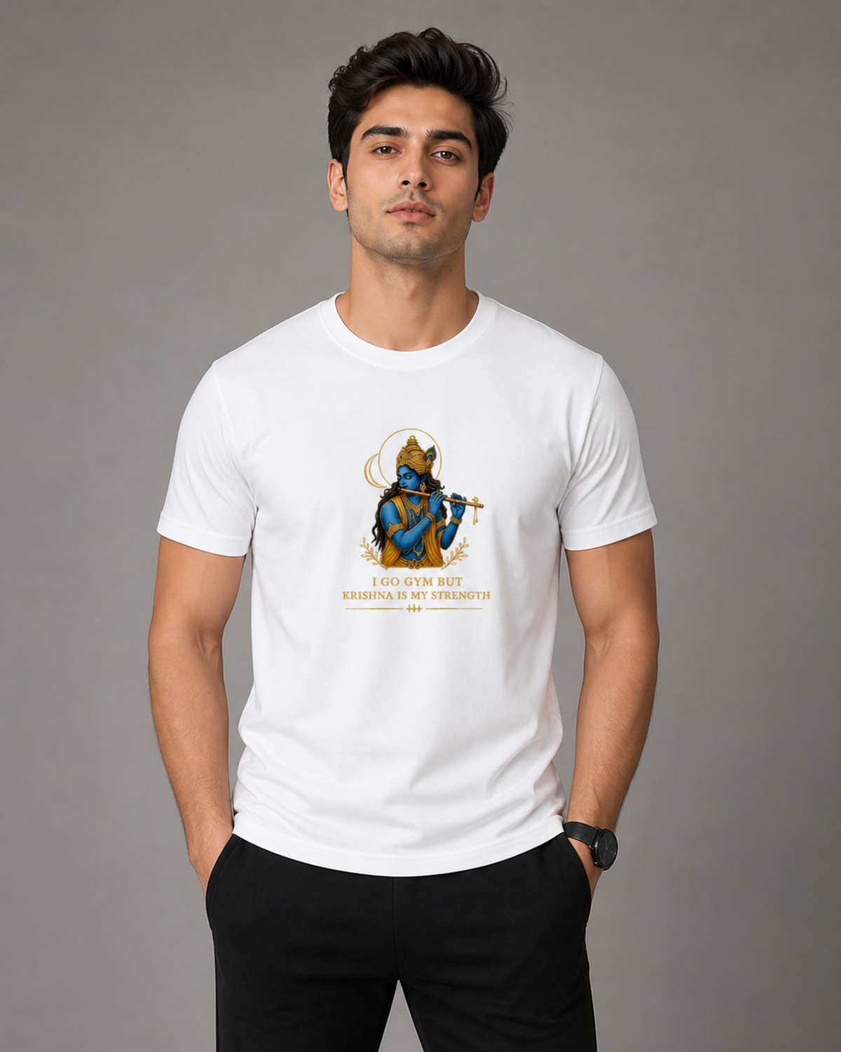 Krishna Is My Strength Tee