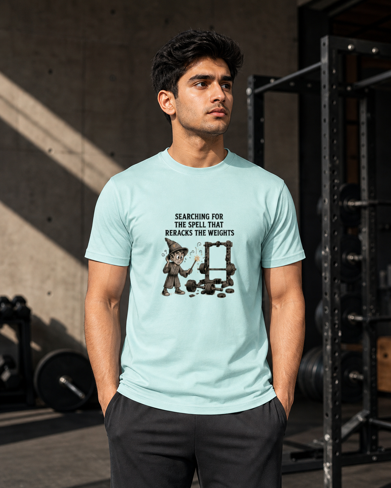 Searching for the Spell That Reracks the Weights Tee